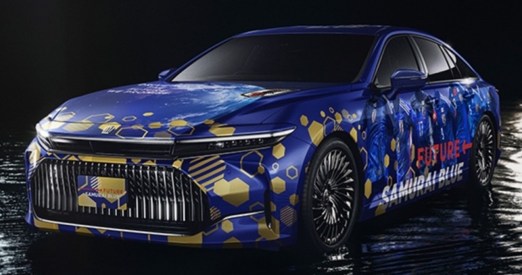 與車企聯(lián)動，日本足協(xié)與豐田汽車共同打造日本國家隊特別車型