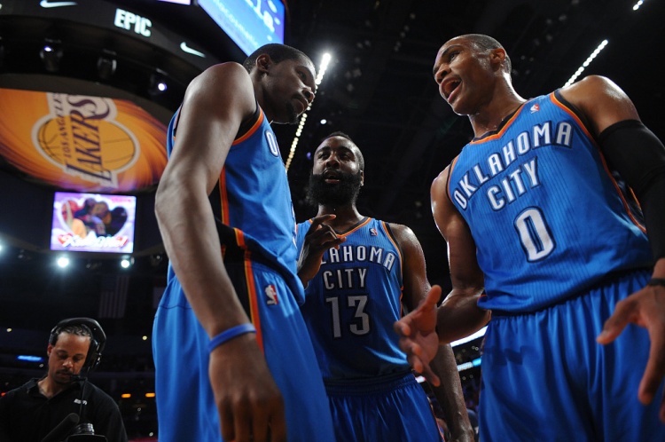 雷霆三少得分全部進入歷史前20！他們是NBA歷史最大的如果嗎？
